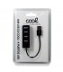 ADAPTADORUSB 2.0 Universal COOL 4 Puertos USB Negro