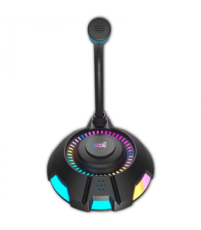 MICRÓFONO COOL GAMING USB Led RGB