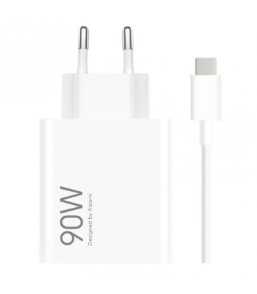 Cargador Xiaomi 90W HyperCharge Combo USB Tipo-A