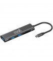 Hub Tipo-C Universal COOL 5 en 1 (3 x USB 3.0 + SD + Micro SD)