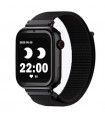 Reloj SaveWatch Plus con GPS y llamada para Niños correa tela negra SaveFamily