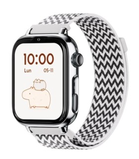 Reloj SaveWatch Plus 2 con GPS y llamada para Niños correa Tela ZigZag