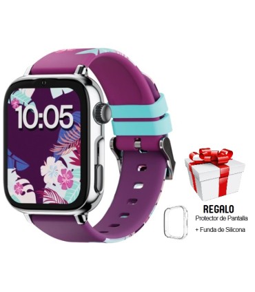Reloj SaveWatch Plus 2 con GPS y llamada para Niños correa silicona Maui
