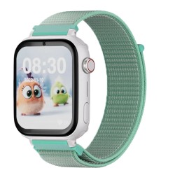Reloj SaveWatch Plus con GPS y llamada para Niños correa tela turquesa SaveFamily