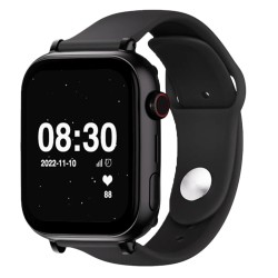Reloj SaveWatch Plus con GPS y llamada para Niños correa silicona negra SaveFamily
