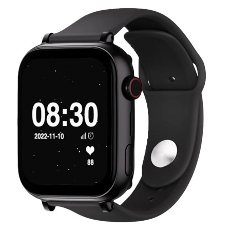 Reloj SaveWatch Plus con GPS y llamada para Niños correa silicona negra SaveFamily