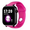 copia de Reloj SaveWatch Plus con GPS y llamada para Niños correa silicona rosa SaveFamily