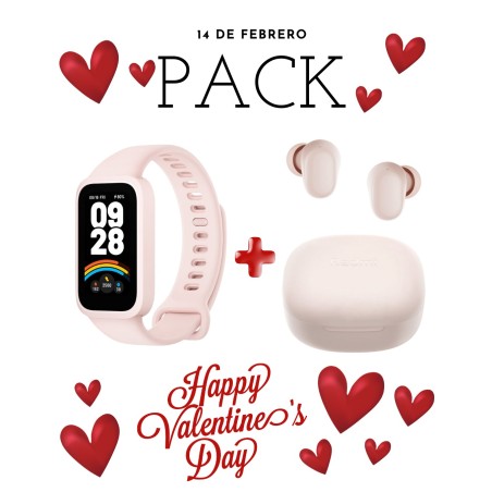 PACK SAN VALENTIN BAND 9 ACTIVE + BUDS 6 PLAY