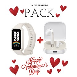 PACK SAN VALENTIN BAND 9 ACTIVE + BUDS 6 ACTIVE