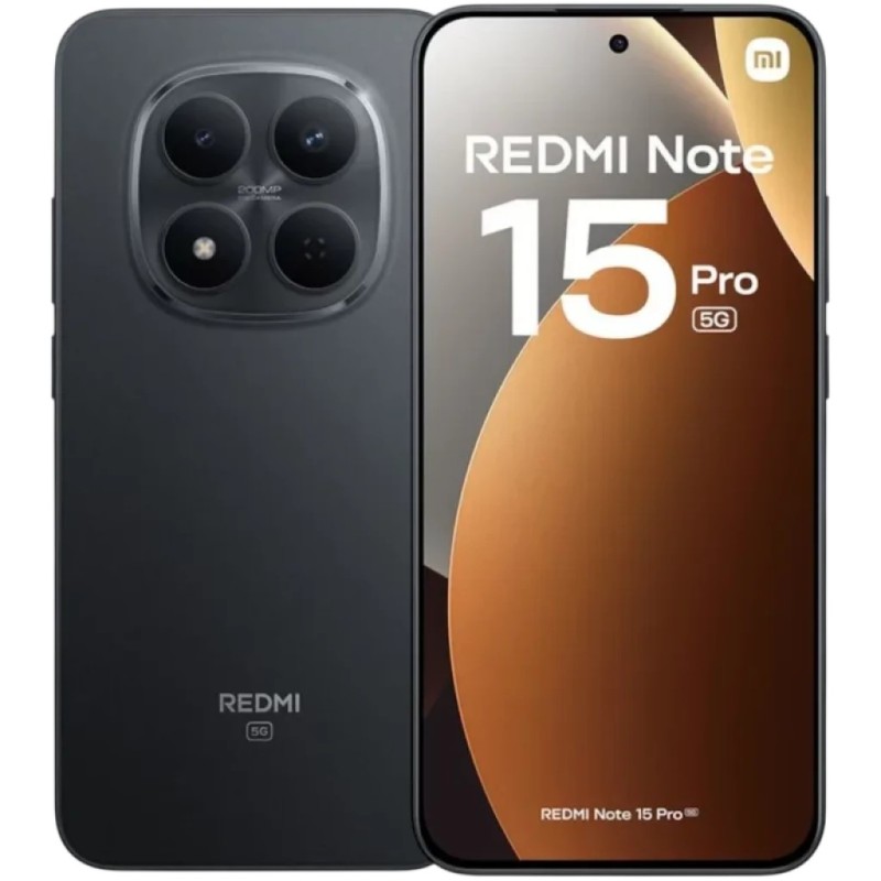 Xiaomi Redmi Note 15 Pro 5G 8GB/256GB – 200 MP, AMOLED 120 Hz, Batería 6580 mAh