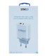 Cargador Pared USB 3.0A + TIPO C 3.0A
