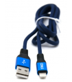 Cable Lightning 20cm STIKGO AZUL