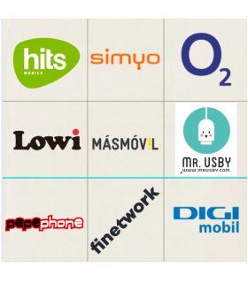 TARJETA SIM PREPAGO VARIOS