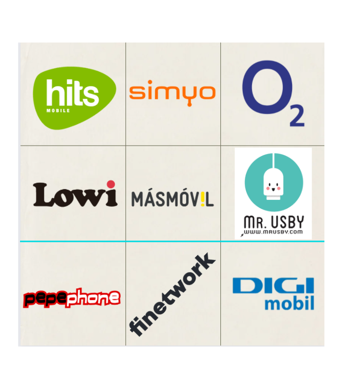 TARJETA SIM PREPAGO VARIOS