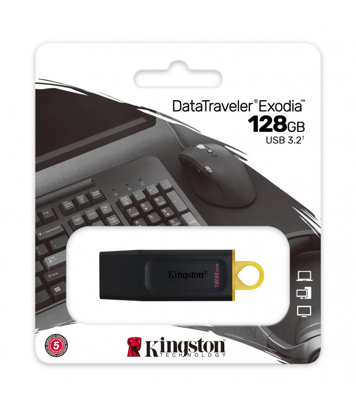 Pendrive kingston de 128GB USB 3.2