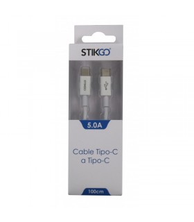 Cable TIPO C a TIPO C (TPE) 5.0A Stikgo