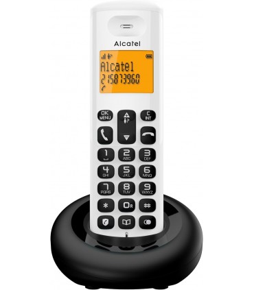ALCATEL TELÉFONO INALÁMBRICO E160 BLANCO