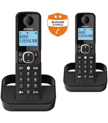 ALCATEL TELÉFONO F860 DUO NEGRO