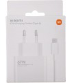 Cargador Xiaomi 67W Charging Combo Tipo C