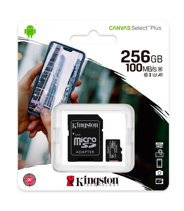 TARJETA MEMORIA MICROSD 256GB KINGSTON