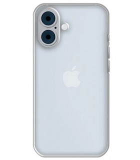 Funda Silicona iPhone 16 PLUS Transparente 2.0MM