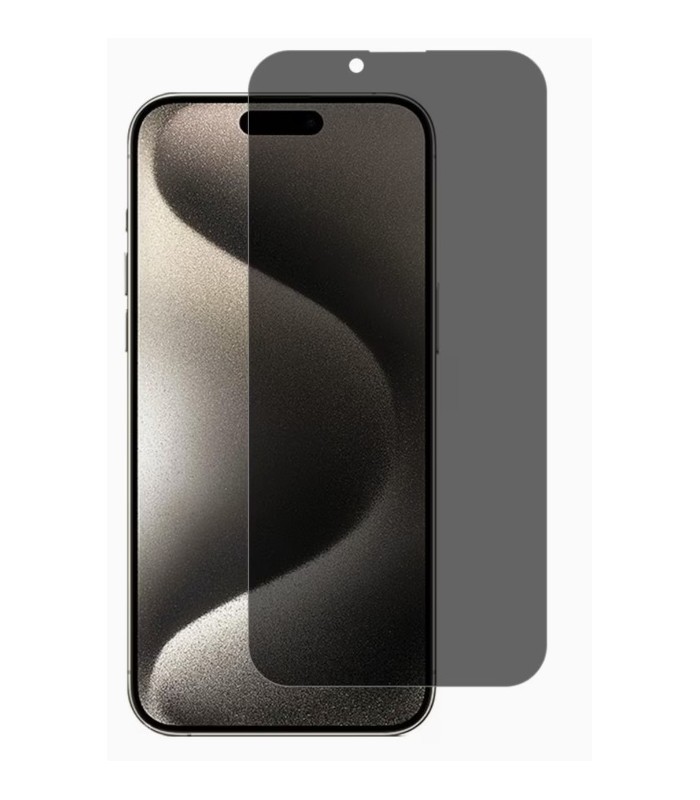 Protector de pantalla ANTIESPIA cristal templado iPhone 16 PRO MAX