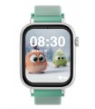 Reloj SaveWatch Plus con GPS y llamada para Niños correa Verde Tela