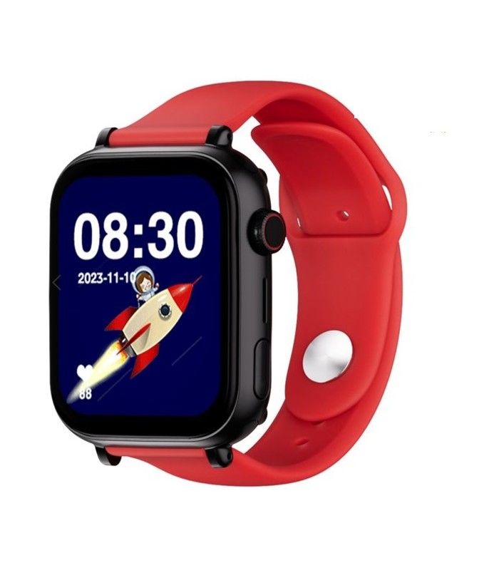 Reloj SaveWatch Plus con GPS y llamada para Niños correa Roja