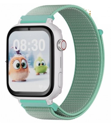 Reloj SaveWatch Plus con GPS y llamada para Niños correa Verde Tela