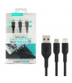 CABLE DE DATOS Y CARGA 3 EN 1 Lightning, MicroUSB, Tipo-c
