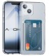 Funda Transparente con Tarjetero para iPhone 13/14