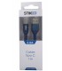 CABLE MICRO USB A TIPO-C (5A) 1m AZUL
