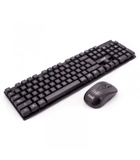 TECLADO ESPAÑOL USB PC KIT INALÁMBRIO + RATÓN COOL