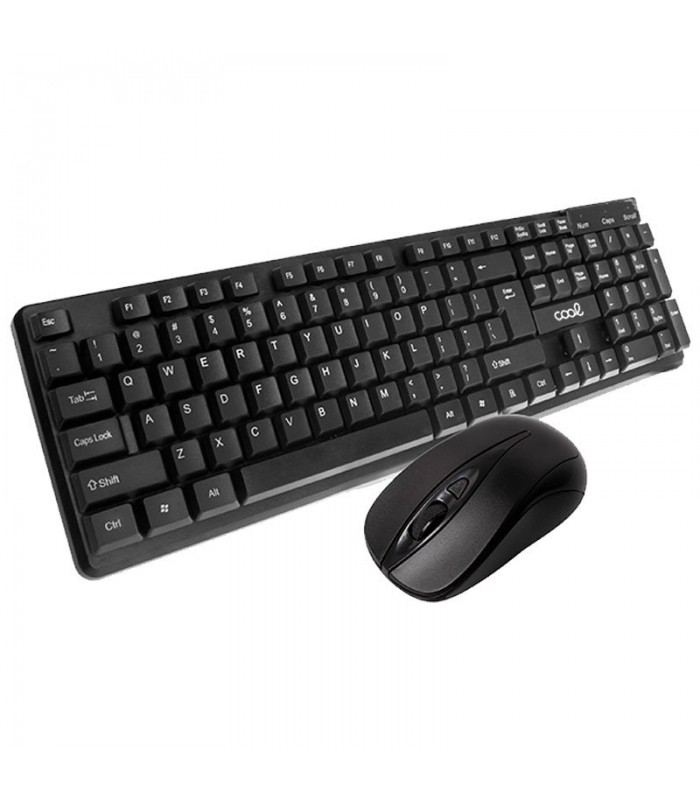 TECLADO ESPAÑOL USB PC KIT INALÁMBRIO + RATÓN COOL