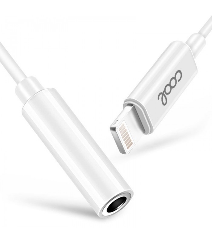 ADAPTADOR CONECTOR LIGHTNING A JACK 3,5MM (BLUETOOTH) UNIVERSAL
