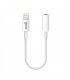 ADAPTADOR CONECTOR LIGHTNING A JACK 3,5MM (BLUETOOTH) UNIVERSAL