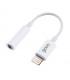 ADAPTADOR CONECTOR LIGHTNING A JACK 3,5MM (BLUETOOTH) UNIVERSAL