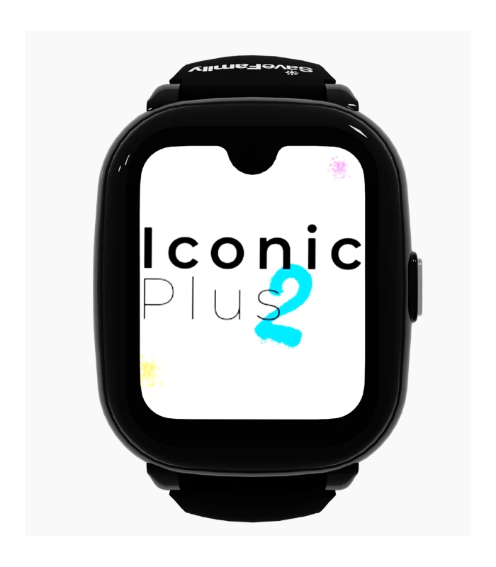Reloj Iconic Plus 2 con GPS y llamadas negro SaveFamily